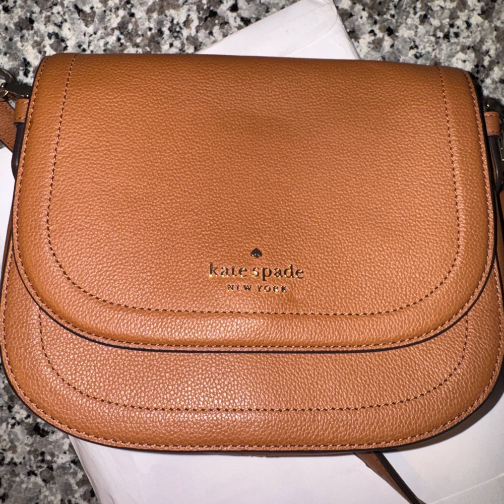 Kate Spade Caramel Leather Shoulder Bag
